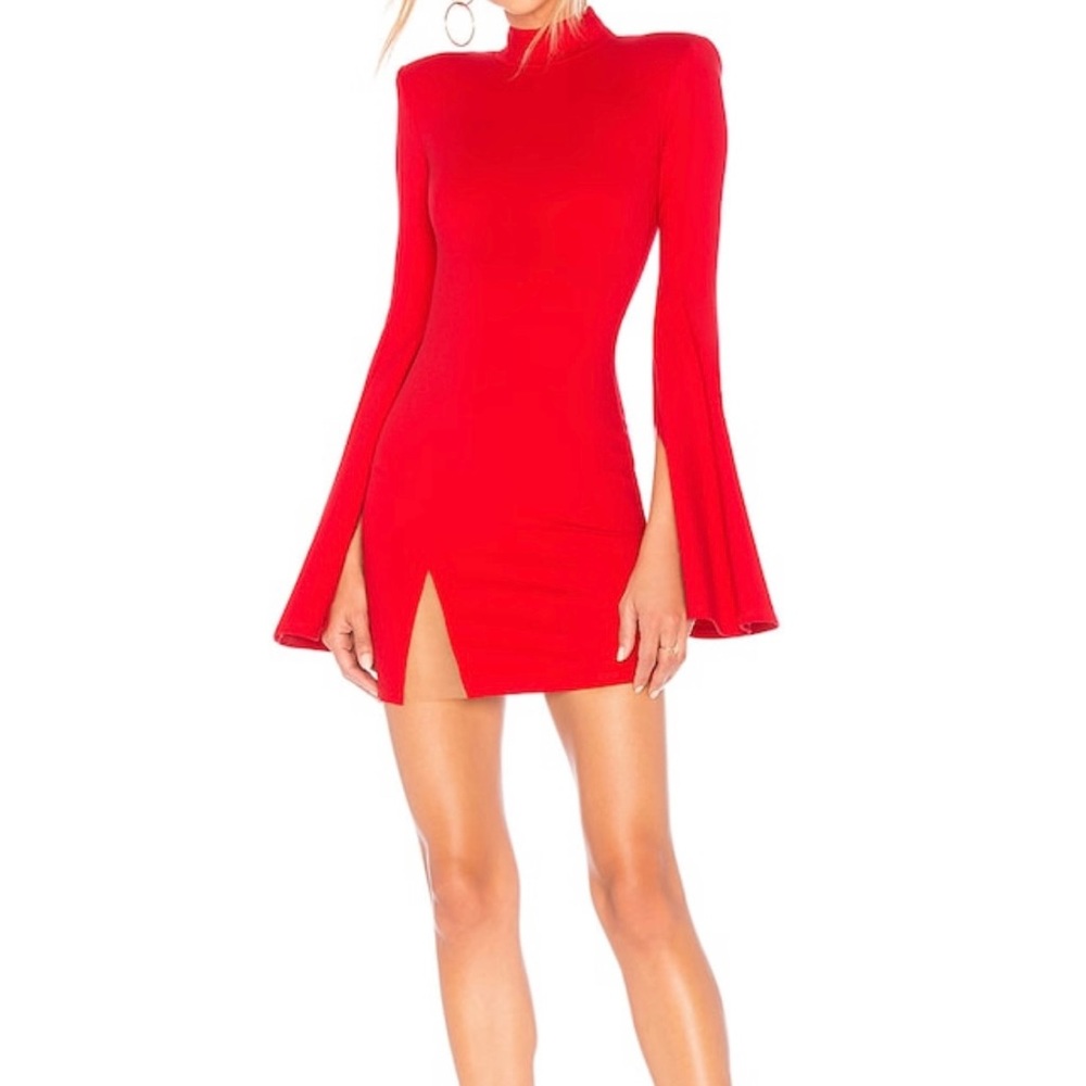 NWT Michael Costello Mr. Gibson dress in red!